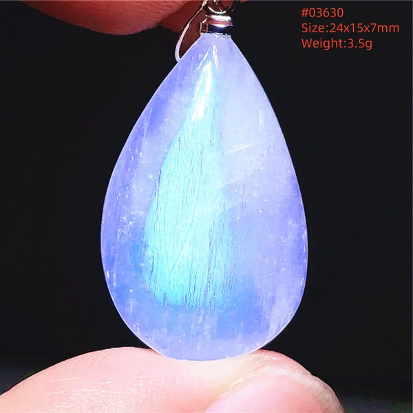Blue Light Moonstone Pendant-ToShay.org