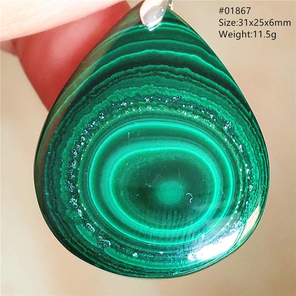 Green Malachite Pendant-ToShay.org