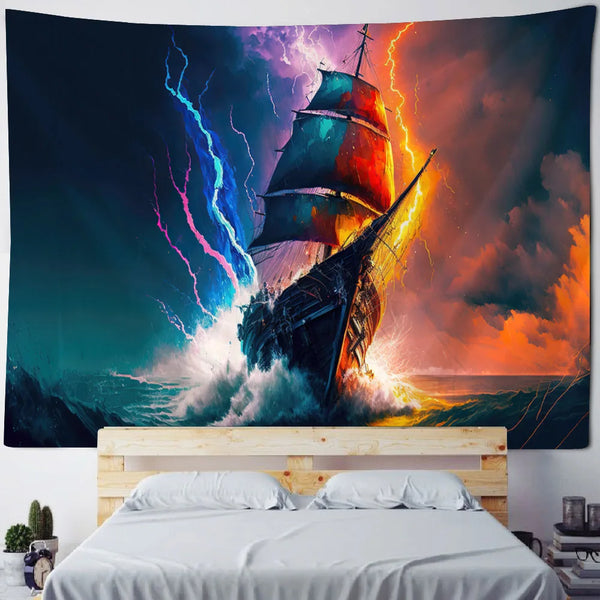 Ship Art Tapestry-ToShay.org