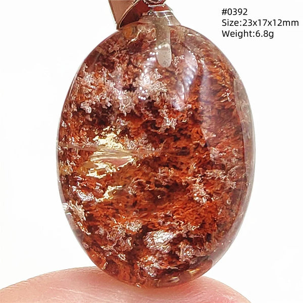 Red Orange Phantom Quartz-ToShay.org