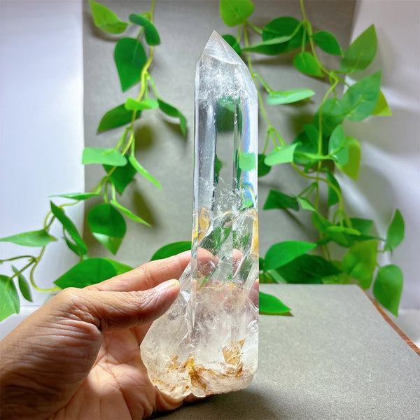 Clear Quartz Crystal Point-ToShay.org