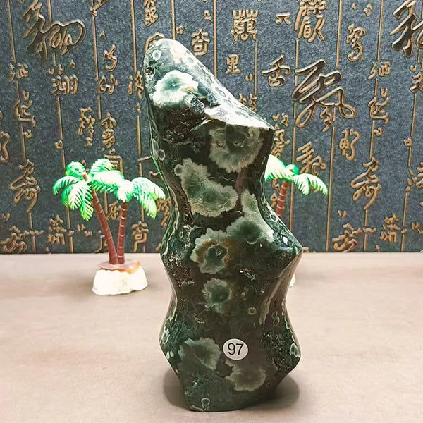 Ocean Jasper Torch-ToShay.org