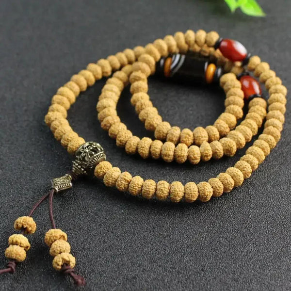 Yellow Rudraksha Bodhi Beads-ToShay.org