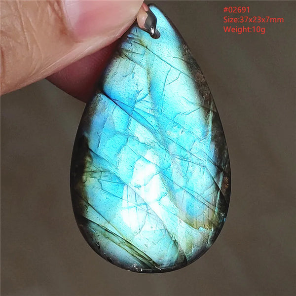 Blue Light Labradorite Pendant-ToShay.org