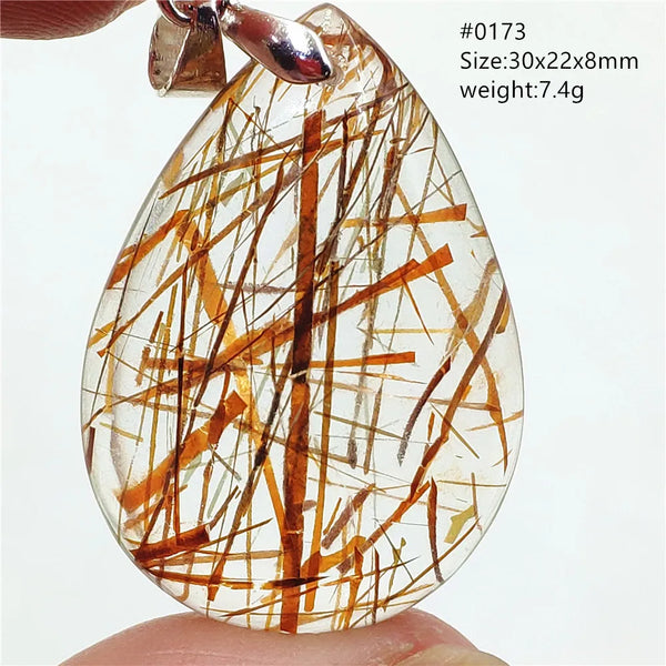 Copper Black Rutilated Quartz-ToShay.org