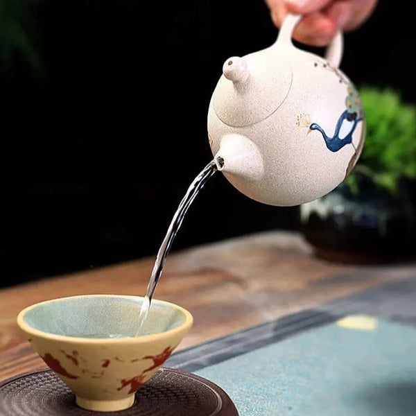 Dragon Egg Clay Teapot-ToShay.org