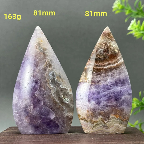 Purple Amethyst Agate Torch-ToShay.org