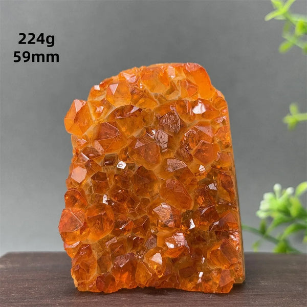 Orange Citrine Mineral Crystal-ToShay.org