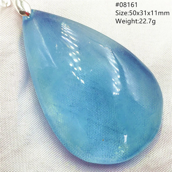 Blue Aquamarine Pendant-ToShay.org