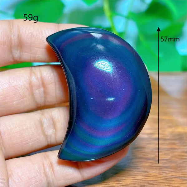 Rainbow Obsidian Moon-ToShay.org