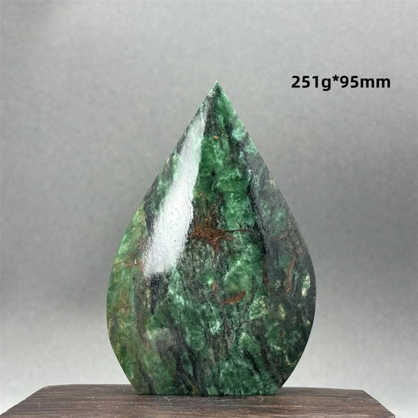 Green Emerald Jasper Torch-ToShay.org