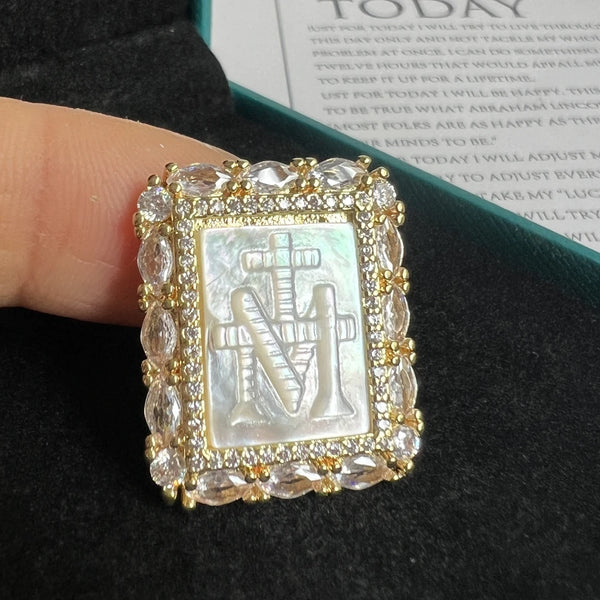 White Pearl Shell Pendant-ToShay.org