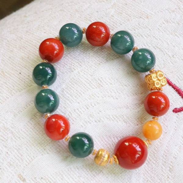 Mixed Agate Bracelet-ToShay.org