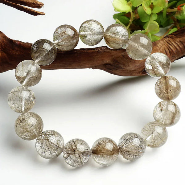 Silver Brookite Rutilated Quartz-ToShay.org