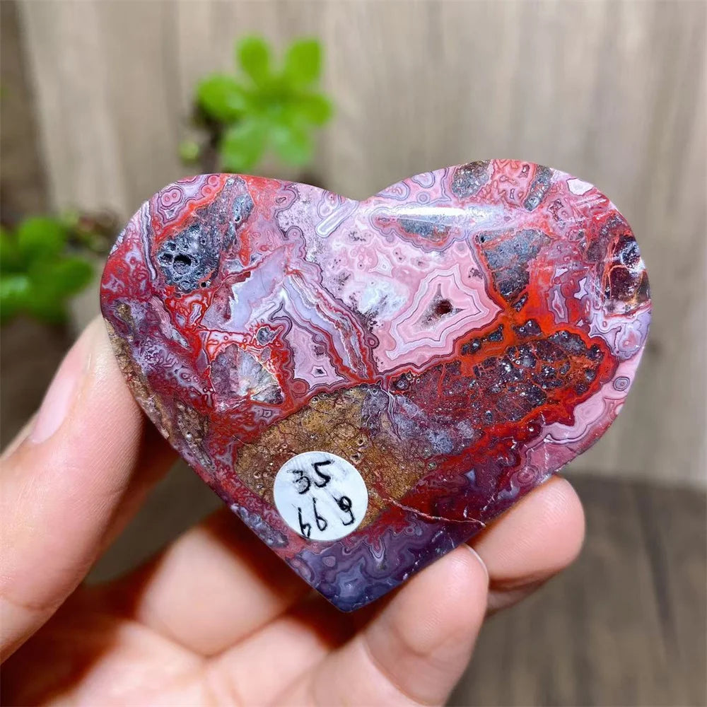 Red Agate Hearts-ToShay.org