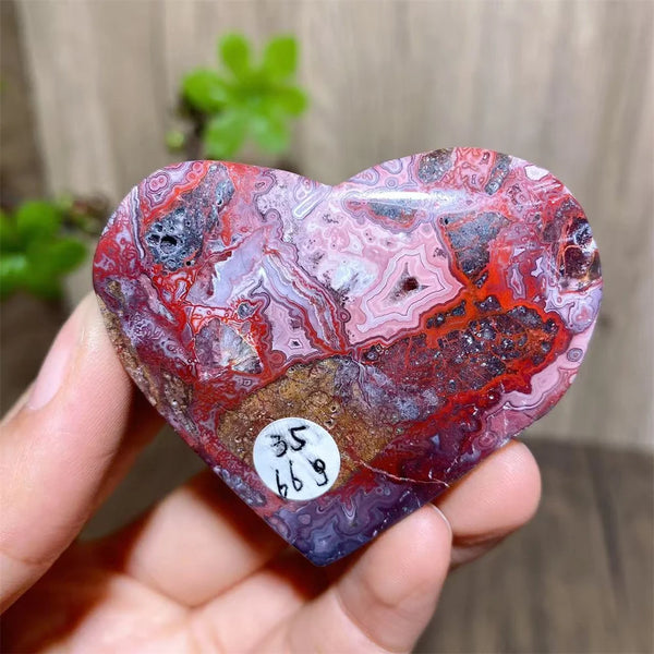 Red Agate Hearts-ToShay.org