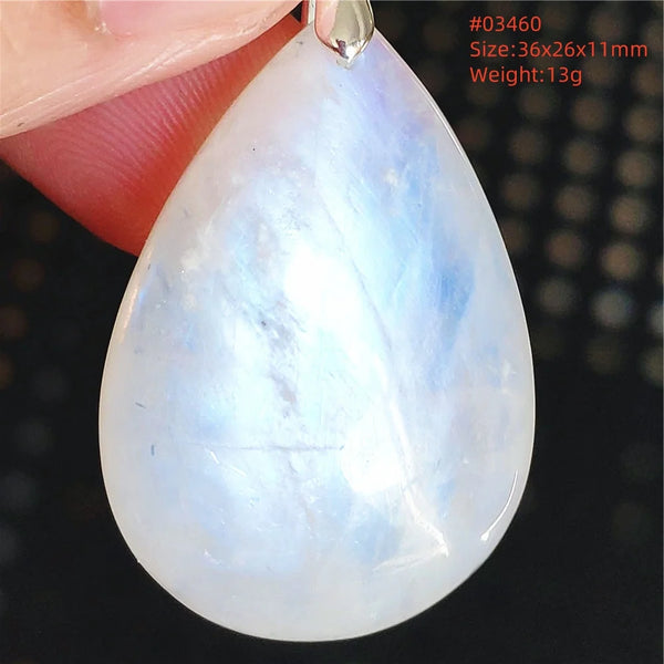 Blue Light Moonstone Pendant-ToShay.org