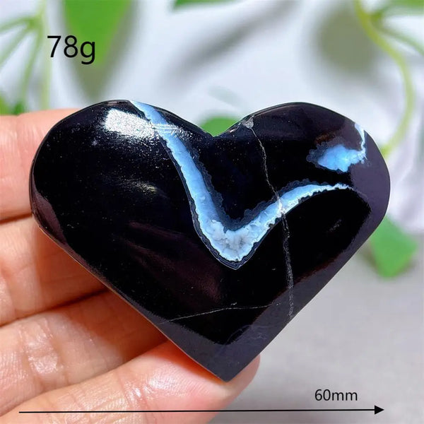 Black Agate Heart-ToShay.org
