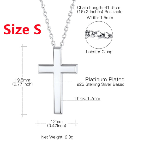 Gold Cross Pendant Necklaces-ToShay.org
