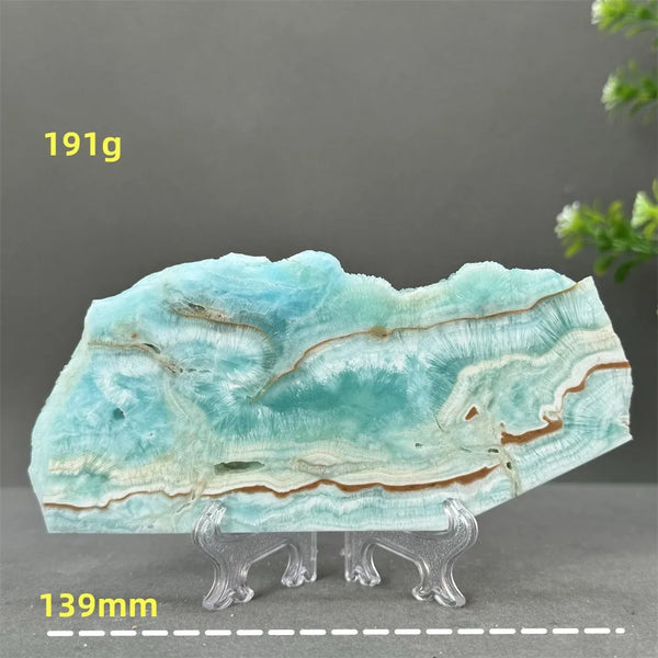 Blue Hemimorphite Mineral Quartz-ToShay.org