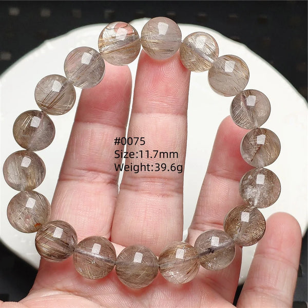 Silver Rutilated Quartz Bracelet-ToShay.org