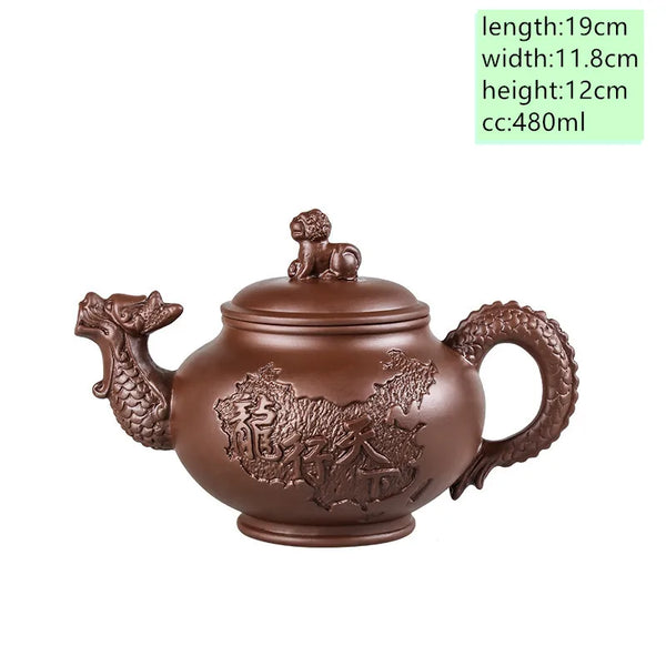 Dragon Clay Teapots-ToShay.org