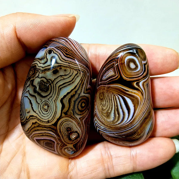 Red Lace Sardonyx Palm Stones-ToShay.org