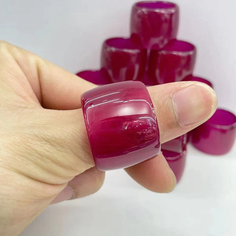 Red Corundum Tube-ToShay.org