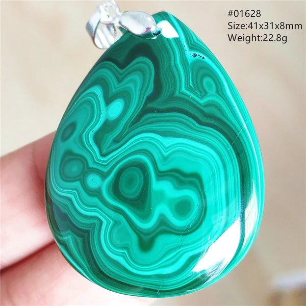Green Malachite Pendant-ToShay.org