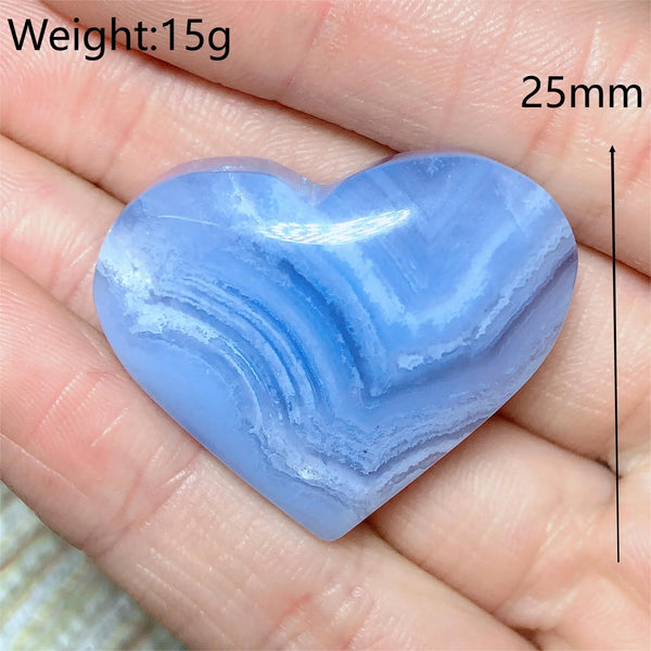 Blue Lace Agate Heart-ToShay.org