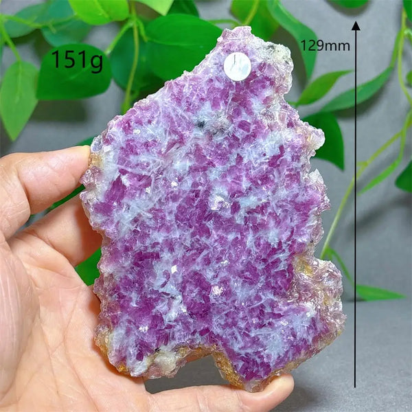 Purple Lepidolite Crystal-ToShay.org