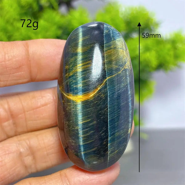 Blue Yellow Tiger Eye Stone-ToShay.org