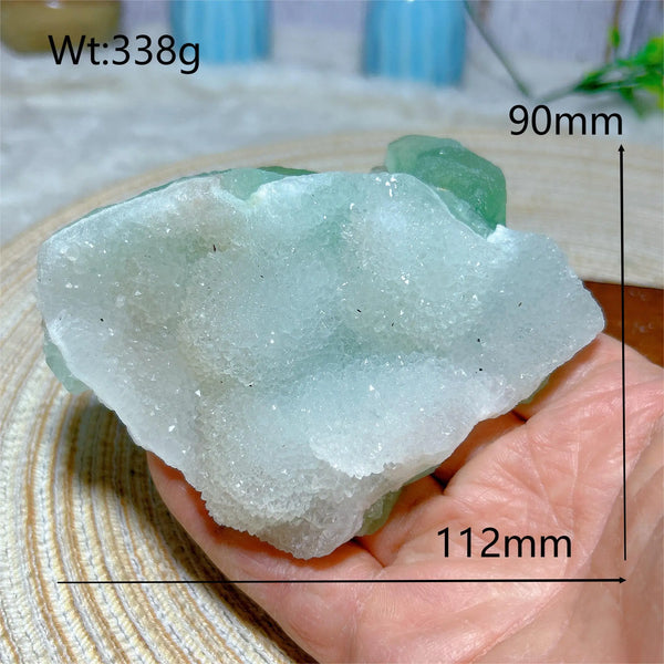 Green Sugar Fluorite-ToShay.org