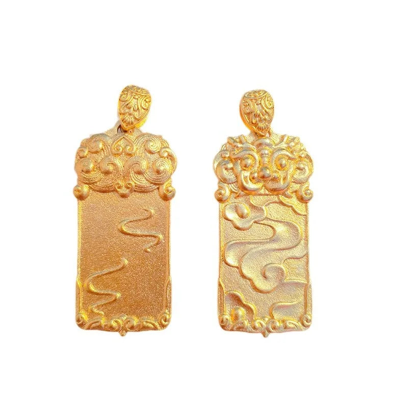 Gold Clouds Pendant-ToShay.org