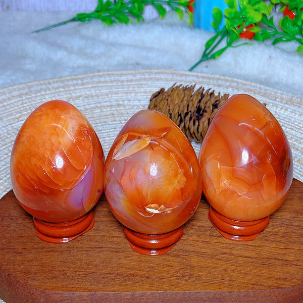 Orange Carnelian Egg-ToShay.org