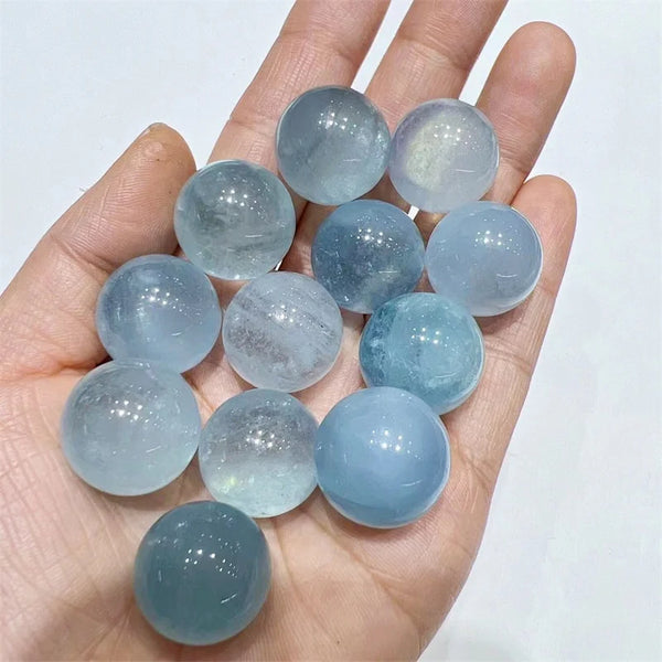 Blue Aquamarine Balls-ToShay.org