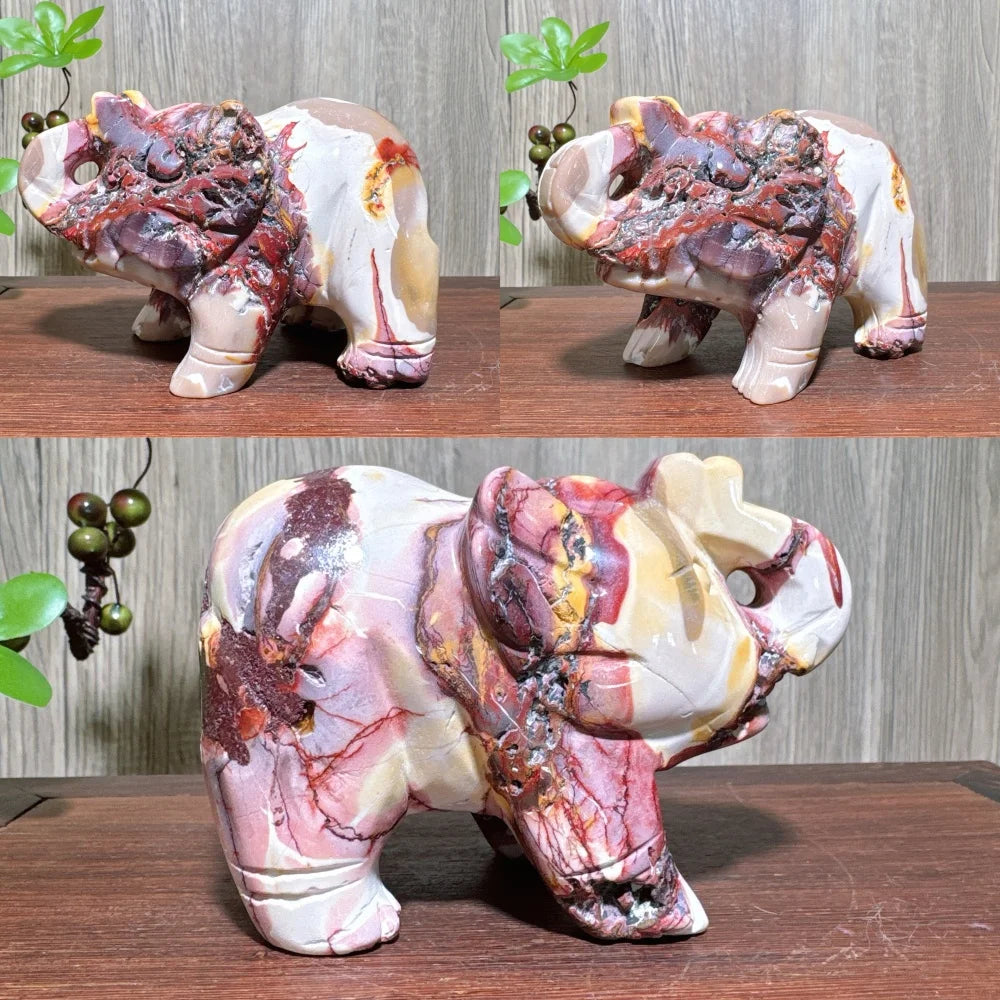 Purple Mookaite Elephant-ToShay.org