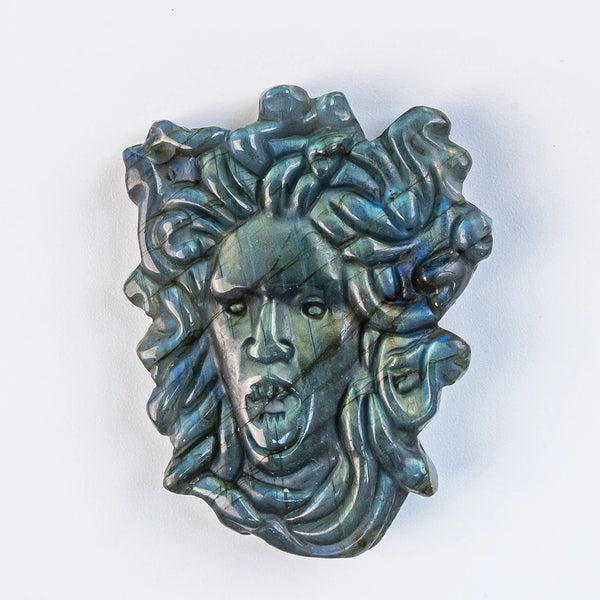 Blue Labradorite Medusa Plate-ToShay.org