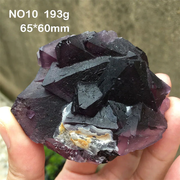 Purple Fluorite Crystal-ToShay.org