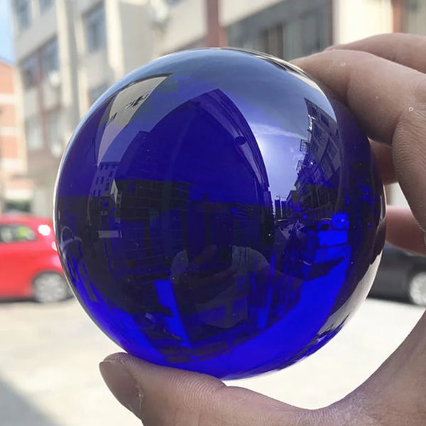Coloured Clear Crystal Balls-ToShay.org