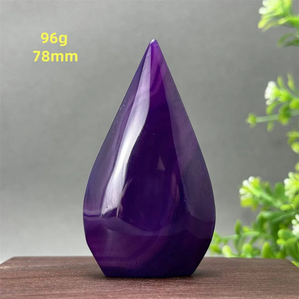 Purple Agate Torch-ToShay.org