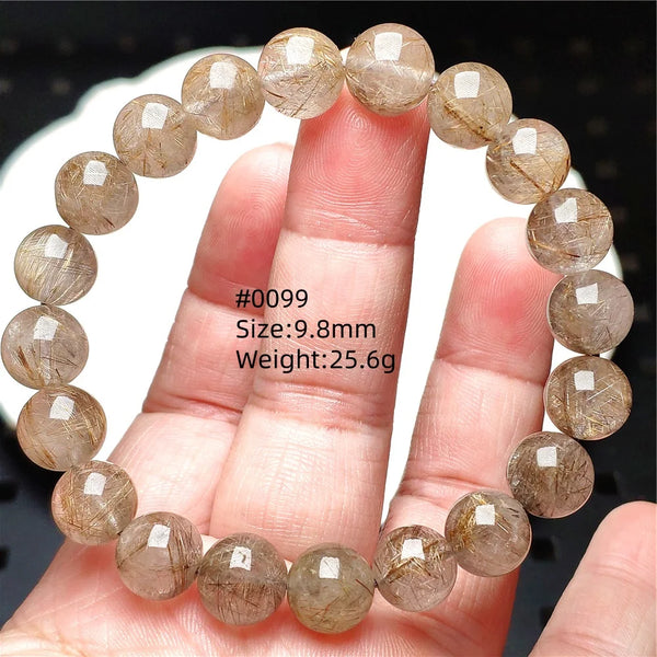 Silver Rutilated Quartz Bracelet-ToShay.org