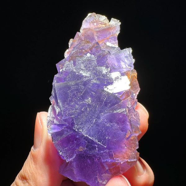 Purple Fluorite Crystal-ToShay.org