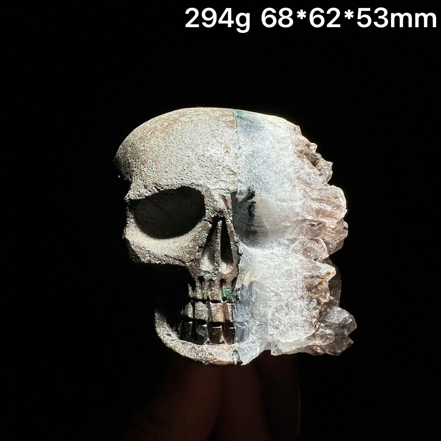 Purple Amethyst Skull Cluster-ToShay.org