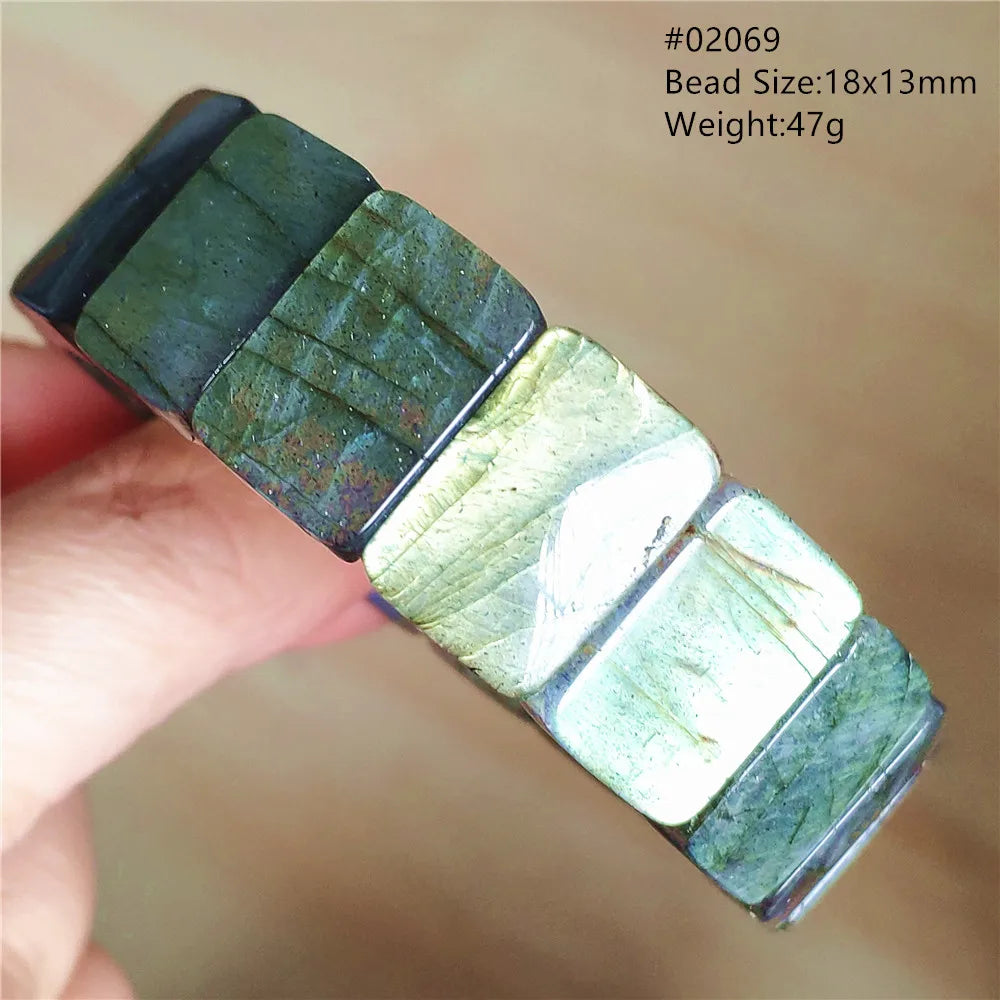 Blue Light Labradorite Bracelet-ToShay.org