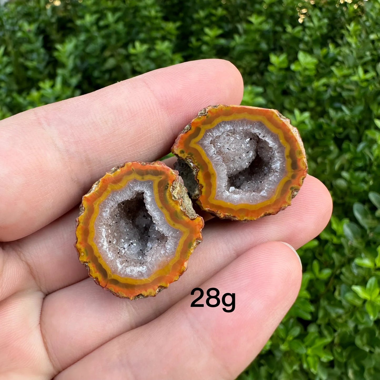 Mixed Agate Crystal Geode-ToShay.org