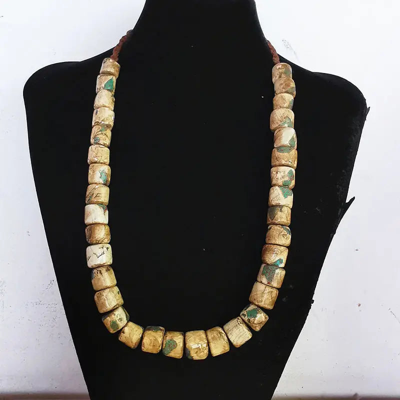 White Conch Shell Beads-ToShay.org