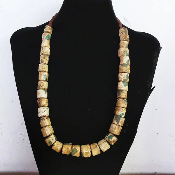 White Conch Shell Beads-ToShay.org