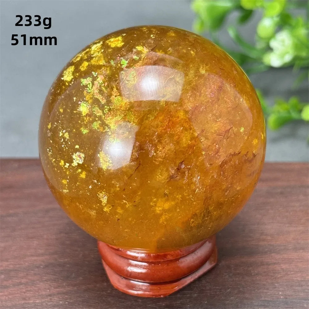 Gold Lepidolite Ball-ToShay.org