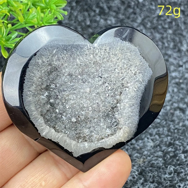 Black Agate Geode-ToShay.org
